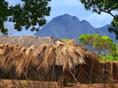 Nampula, Mozambik - 6 Aralık 2008: yerleşim. Ulusal 