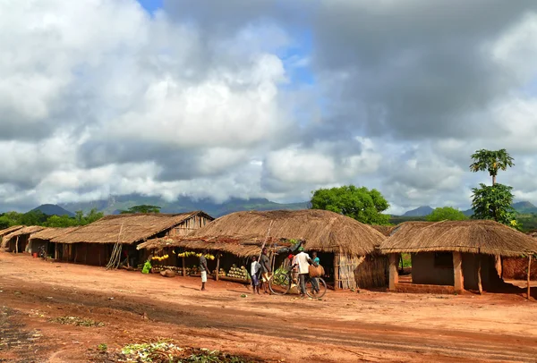 Nampula, Mozambik - 7 Aralık 2008: yerleşim. Ulusal 