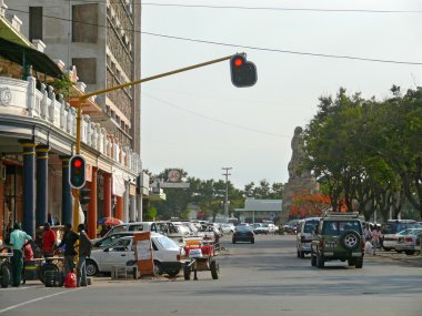 Maputo, Mozambik - 11 Aralık 2008: mozamb başkenti