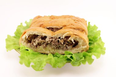 çok kolay marulla tabağa. yalıtılmış nesne.