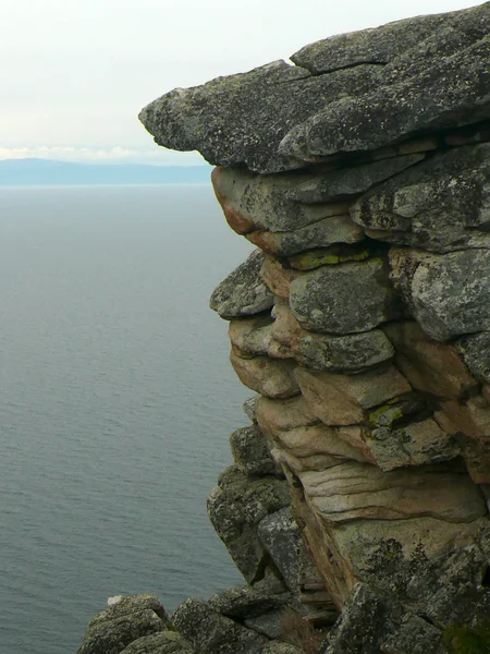 The Nature Of Baikal. Lake Baikal. Mountain lake. — Stock Photo, Image