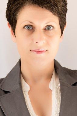 Kendine güvenen başka iş olgun kadını...