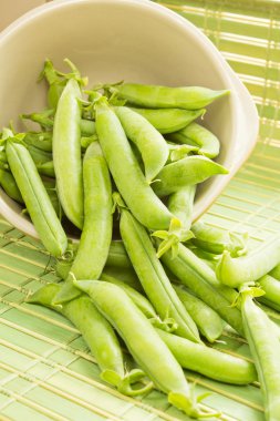 taze organik bezelye