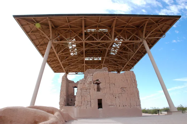 Casa grande ruiniert nationales Denkmal — Stockfoto