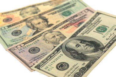 Doları banknot para arka plan
