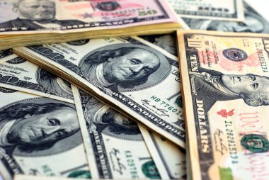 Doları banknot para arka plan