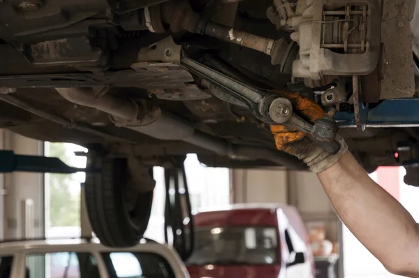 Service de voiture à l'intérieur — Photo