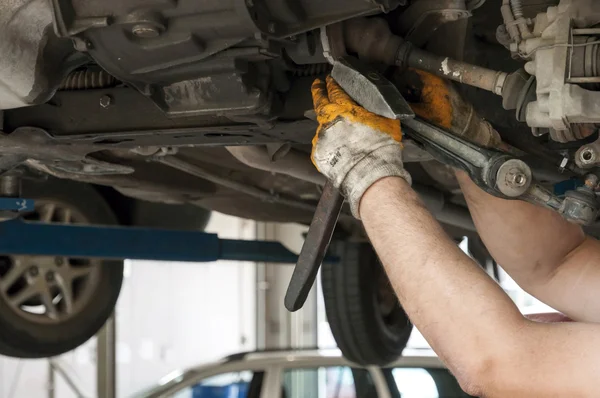 Servicio de coche dentro — Foto de Stock