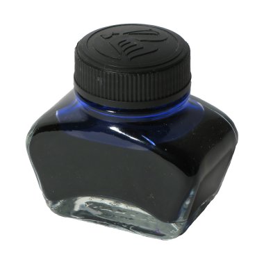 Bottle of ink clipart