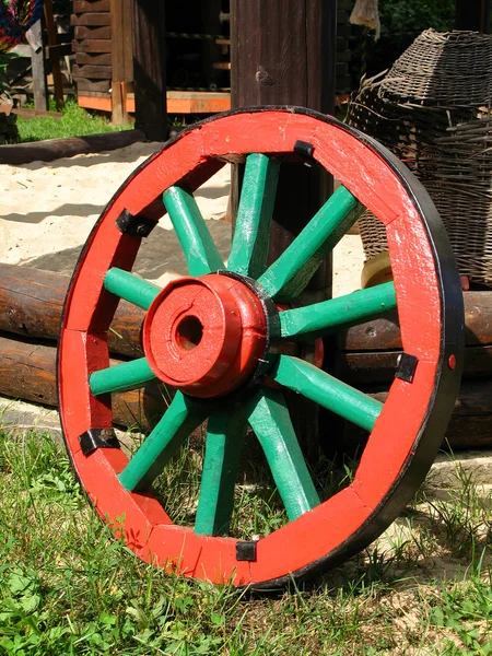 Wheel of the cart — Stock Photo, Image