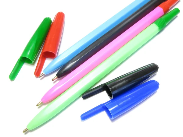 Шариковые ручки — стоковое фото