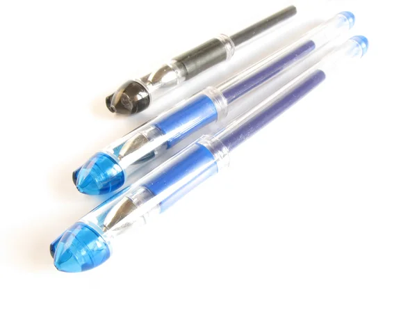 Blauwe pen — Stockfoto