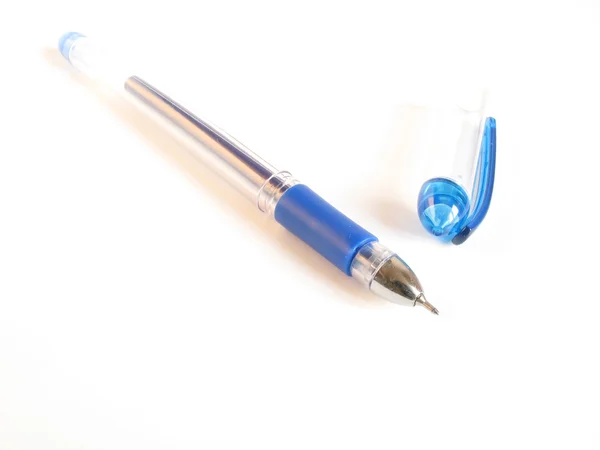 Blauer Stift — Stockfoto