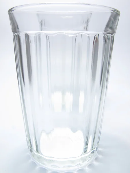 Empty glass close-up — Stock Photo, Image