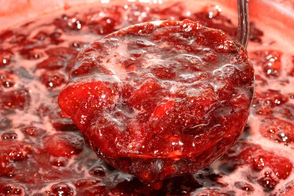 Cooked strawberry — Stock Photo, Image