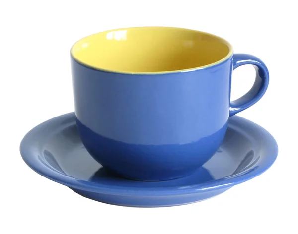 Grande tazza blu — Foto Stock