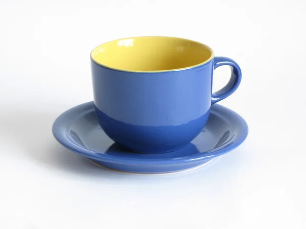 Big blue cup — Stock Photo, Image