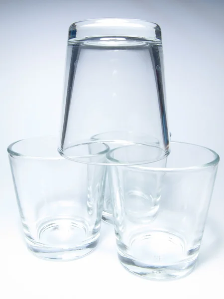 Glass cups — Stock Photo, Image