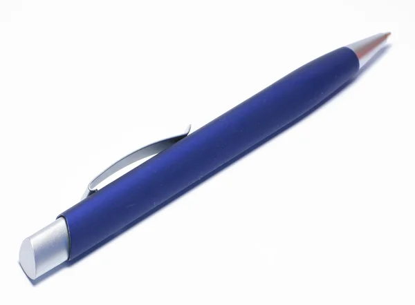 Blauwe pen — Stockfoto