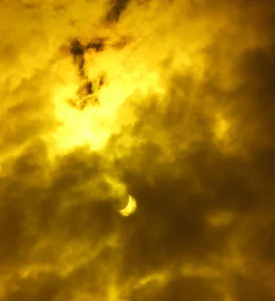 太陽日食 2008/08/01 — ストック写真