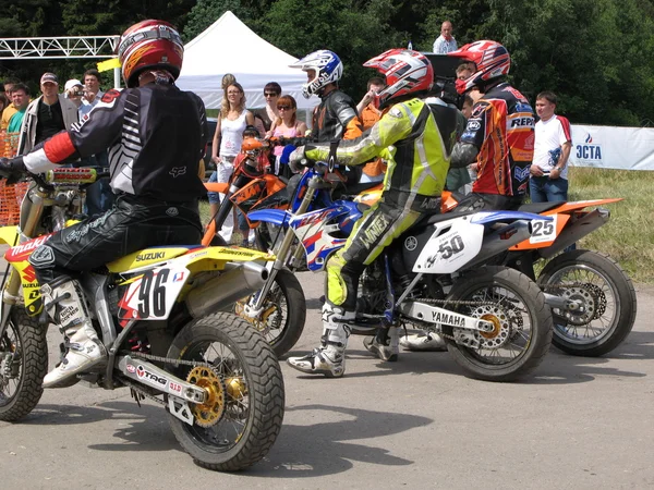 Race ,super moto — Stock Photo, Image