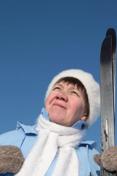 Women and Skiing — Stock Photo, Image