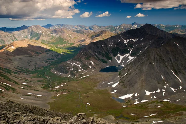 Glaciale morenes — Stockfoto