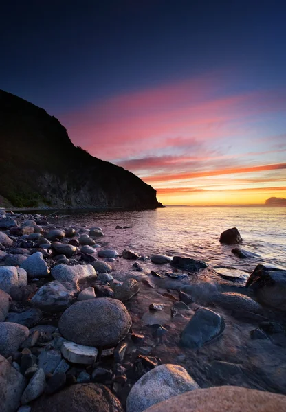 Pôr do sol marinho — Fotografia de Stock