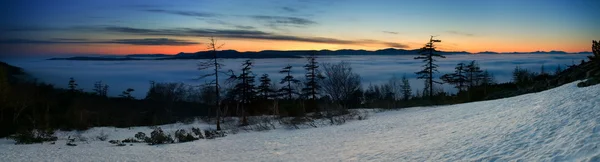 The misty river — Stock Photo, Image