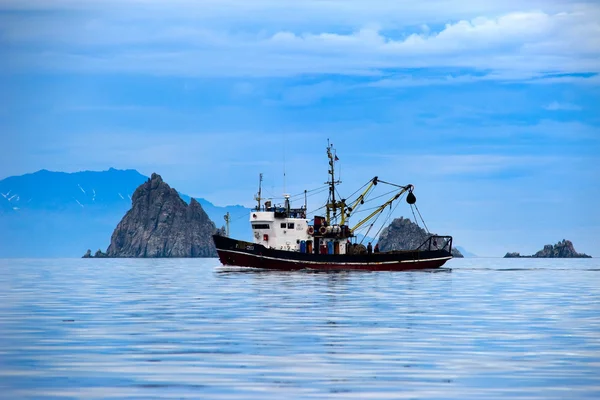 Fishing trawler Stock Image