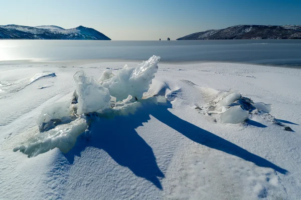 Ice fält — Stockfoto