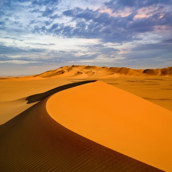 Deserto da Líbia . — Fotografia de Stock