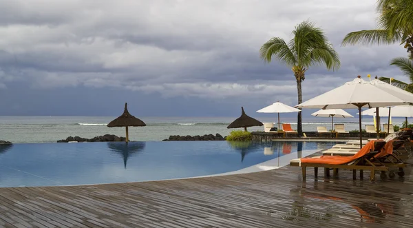 Mauritius - den fina semestern plats på någon tid år. bra hotell och fina stränder. varma havet. — Stockfoto