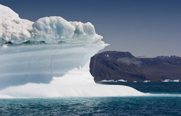 Icebergs del oeste de Groenlandia — Foto de Stock