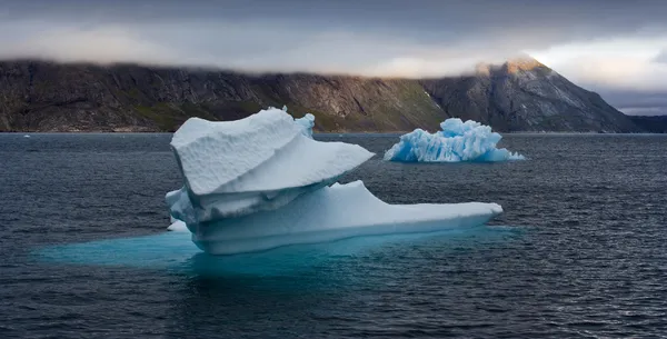 Icebergs de l'ouest du Groenland — Photo