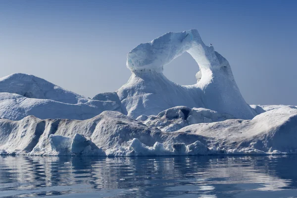 Glaciers and icebergs of Greenland — Stock Photo, Image