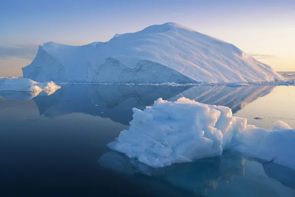 Glaciares e icebergs de Groenlandia —  Fotos de Stock