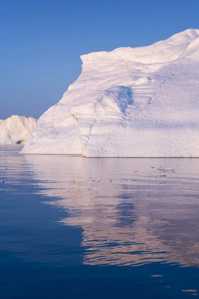 Lodowce i gór lodowych Grenlandii — Zdjęcie stockowe