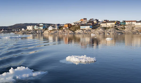 Glaciers et icebergs du Groenland — Photo