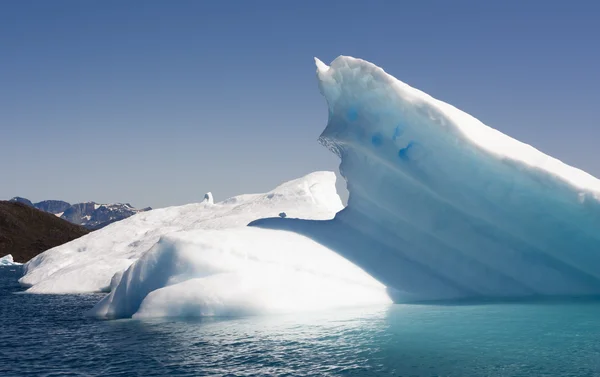 Natur der antarktischen Halbinsel. Eis und Eisberge — Stockfoto