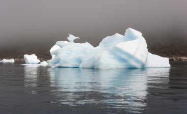 buzdağları Grönland.