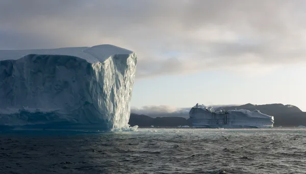 Icebergs da Gronelândia . — Fotografia de Stock