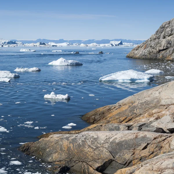 Західного узбережжя Гренландія. — стокове фото