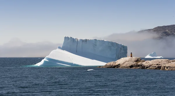 Blue icebergs of Greenland — Stock Photo, Image