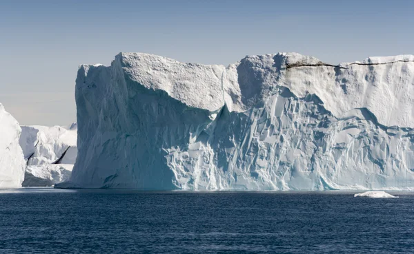 Los icebergs azules de Groenlandia — Foto de Stock