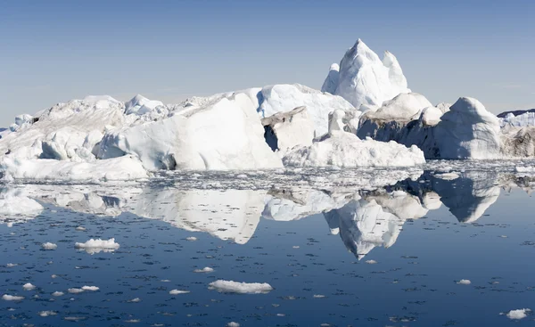 Blaue Eisberge Grönlands — Stockfoto