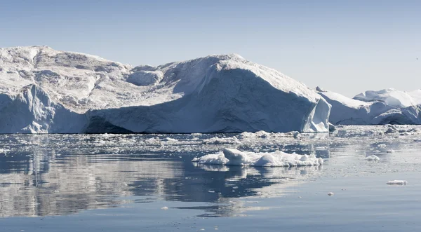 Icebergs azuis da Gronelândia — Fotografia de Stock