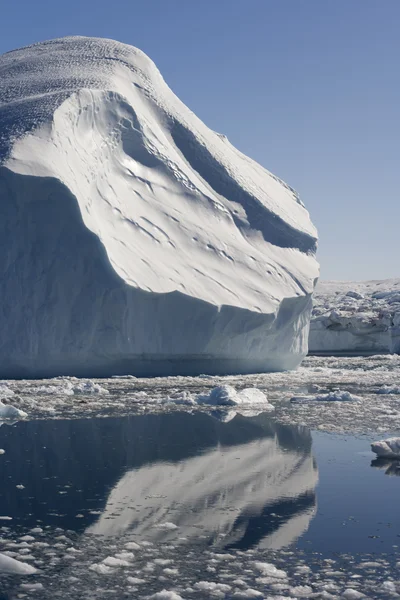 Синій айсбергів Ґренландії — стокове фото