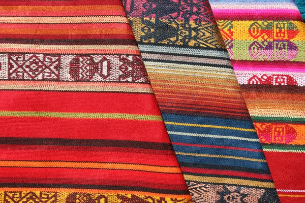 Textiles at the Market — Stock Photo, Image