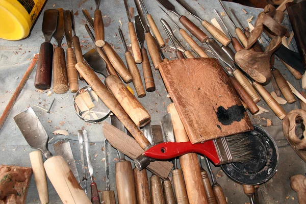 Woodworking Bench — Stock Photo, Image